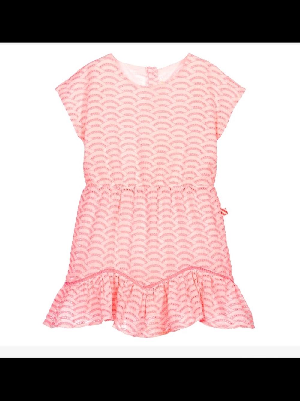 Billieblush Pink Ruffle-Hem Girls Dress